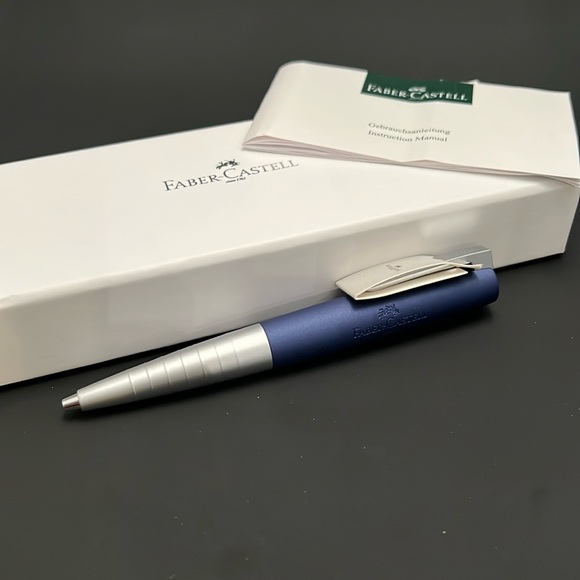 Faber-Castell Other - *NWT* Faber-Castell Loom Blue Ballpoint Pen